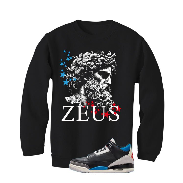 Air Jordan 3 OG Rare Air Black T-Shirt (Zeus)| illcurrency