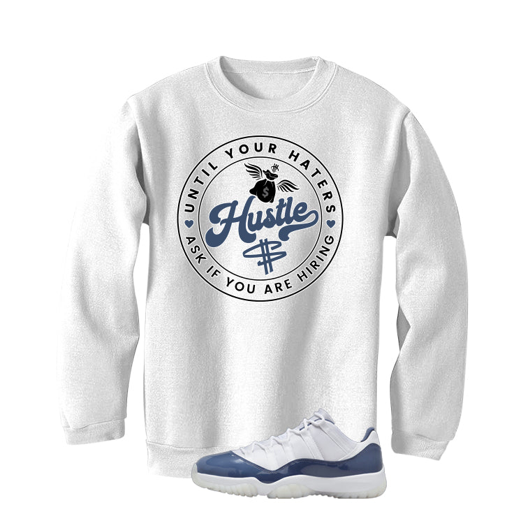 Air Jordan 11 Low Diffused Blue White T-Shirt (Haters Catch Up)| illcurrency