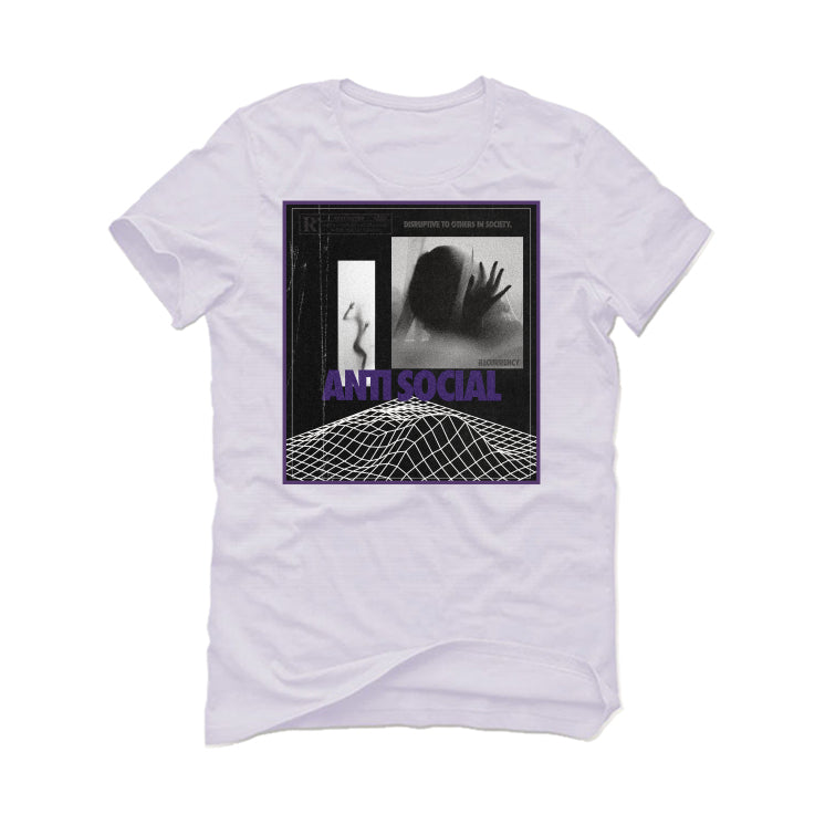 Nike SB Dunk Low “Court Purple” | illcurrency White T-Shirt (ANTI SOCIAL)