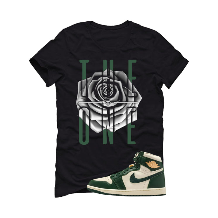 Air Jordan 1 High OG WMNS Fir Matching T-Shirt, Sweatshirts & Hoodies Black T-Shirt (The One)| illcurrency