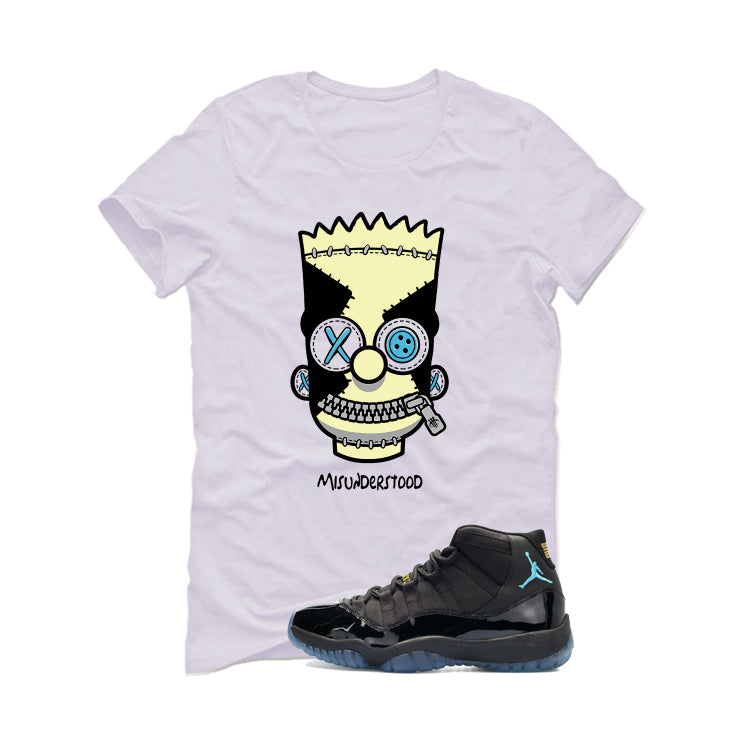 Air Jordan 11 Gamma Blue Matching T-Shirt, Sweatshirts & Hoodies White T-Shirt (Misunderstood)| illcurrency