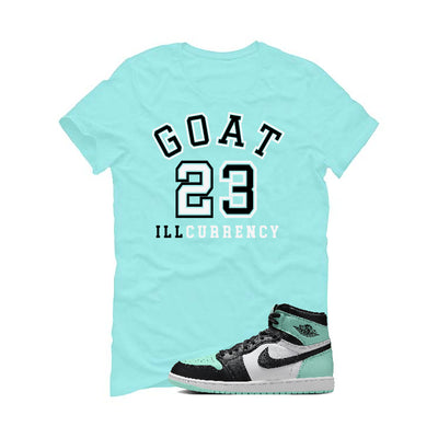 Air Jordan 1 High OG “Green Glow” | illcurrency Mint Green T-Shirt (GOAT 23)