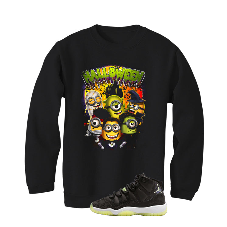 Air Jordan 11 GS Inner Beast Matching T-Shirt, Sweatshirts & Hoodies Black T-Shirt (Halloween)| illcurrency
