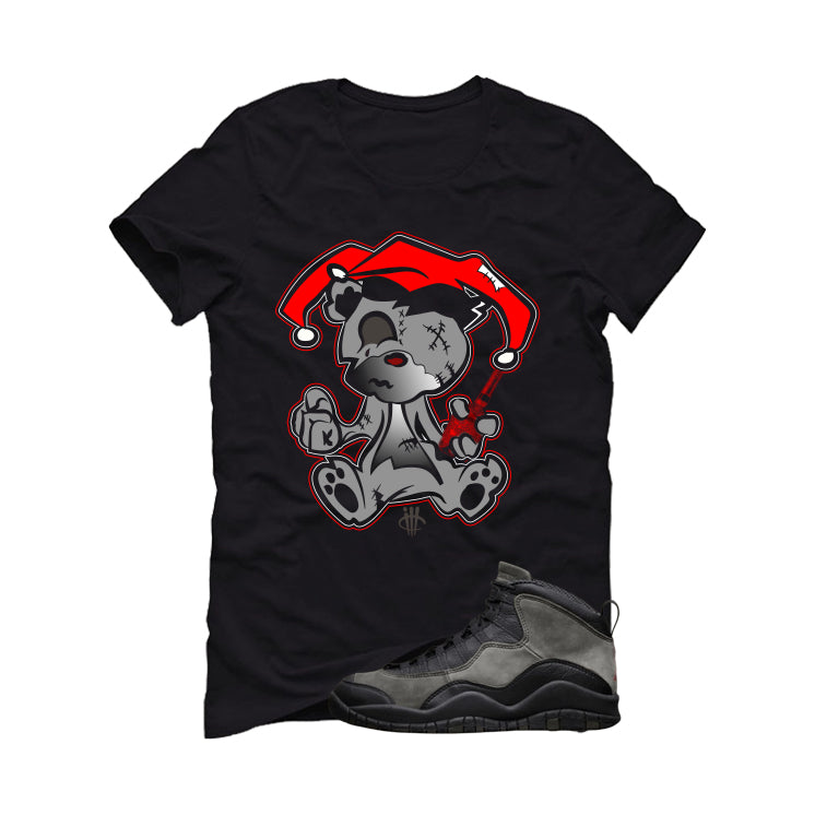 Air Jordan 10 Shadow Matching T-Shirt, Sweatshirts & Hoodies Black T-Shirt (Teddy Joker)| illcurrency
