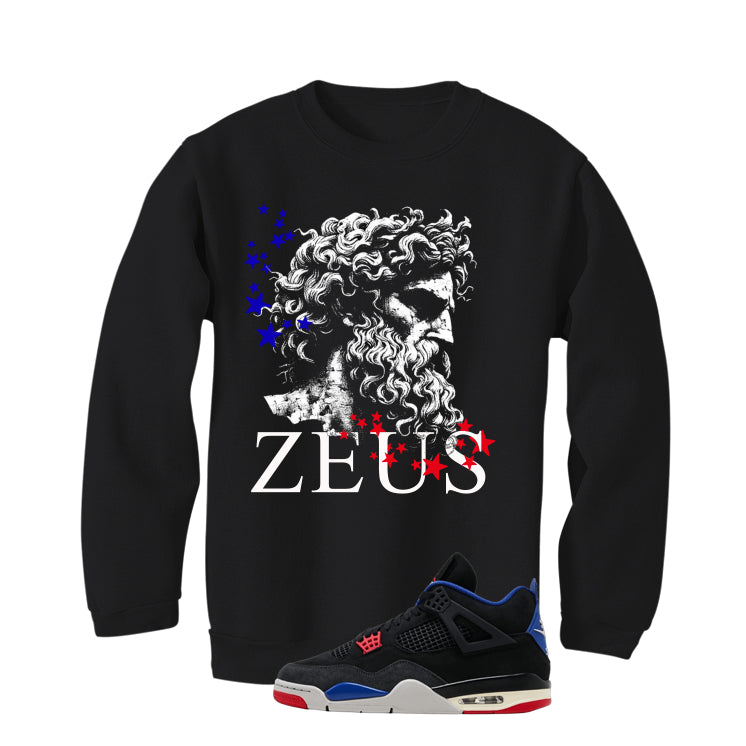 Air Jordan 4 Rare Air Black T-Shirt (Zeus)| illcurrency