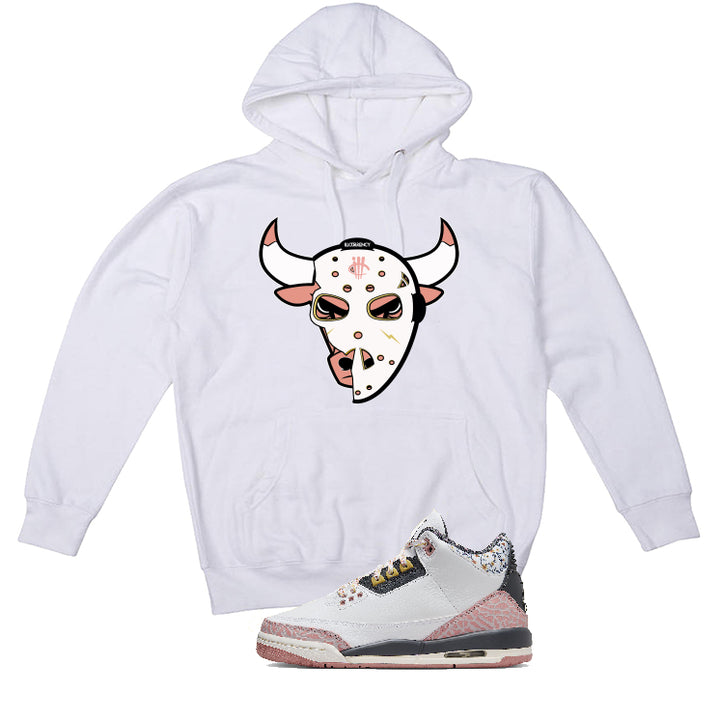 GS Air Jordan 3 “Red Stardust” | illcurrency White T-Shirt (Jason Bully)