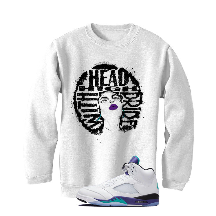 Air Jordan 5 OG Grape White T-Shirt (Head High)| illcurrency
