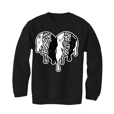 Air Jordan 1 High OG “Elephant” | illcurrency Black T-Shirt (Heart)
