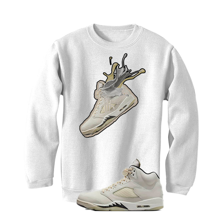 Air Jordan 5 SE “Sail” | illcurrency White T-Shirt (SPLASH 5)