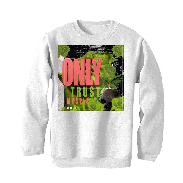 Air Jordan 1 SE Lava Glow - White T-Shirt (ONLY TRUST MYSELF)