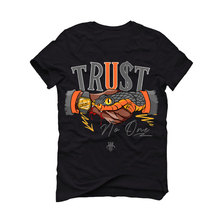 Air Jordan 3 Retro “Fear” | illcurrency Black T-Shirt (TRUST NO ONE)