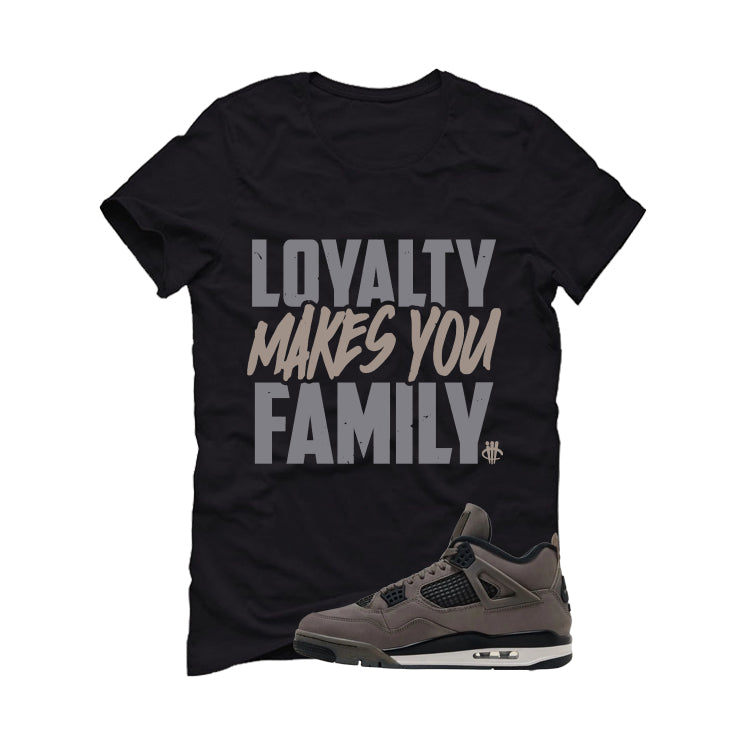 Air Jordan 4 Cave Stone Black T-Shirt (Loyalty)| illcurrency