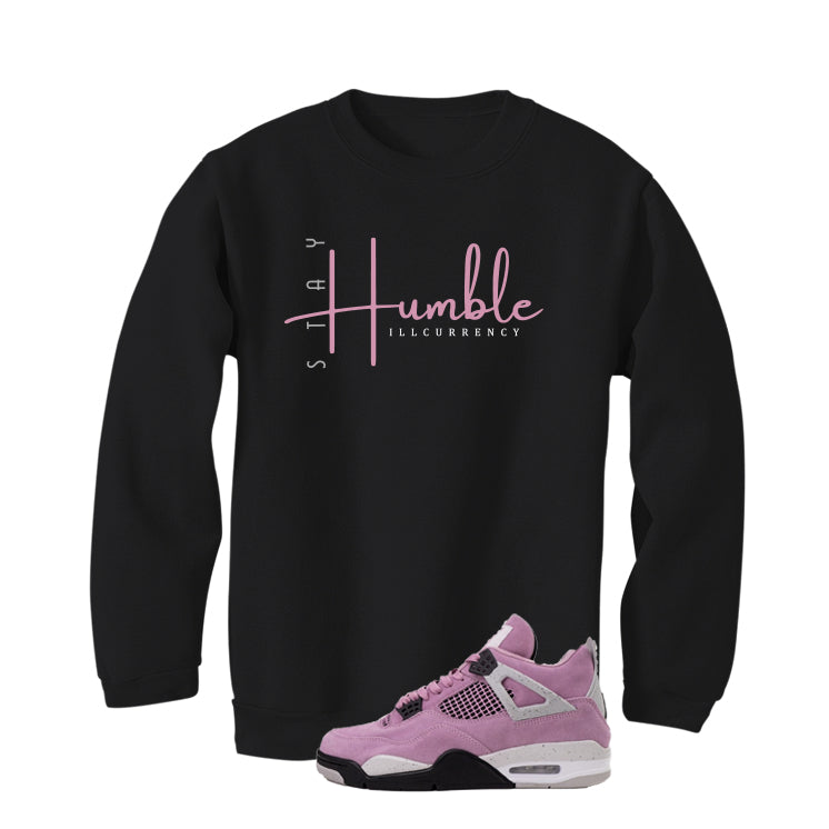 Air Jordan 4 WMNS Orchid Black T-Shirt (Stay Humble)| illcurrency