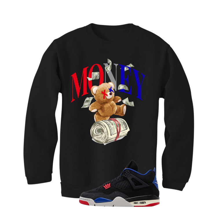 Air Jordan 4 Rare Air Black T-Shirt (Money Bear Team)| illcurrency