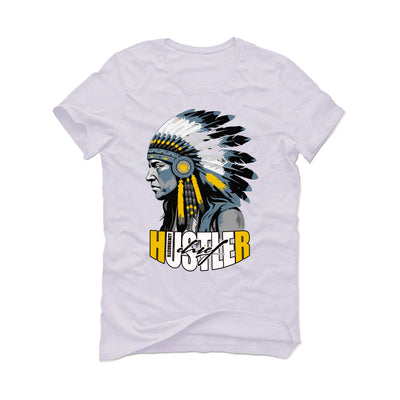 AIR JORDAN 13 “BLUE GREY” | illcurrency White T-Shirt (Chief Hustler)