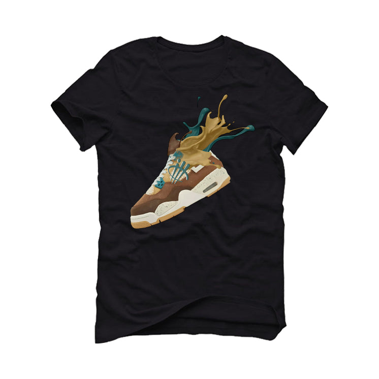 Air-Jordan 4GS Cacao Black T-Shirt (SPLASH 4'Ss)