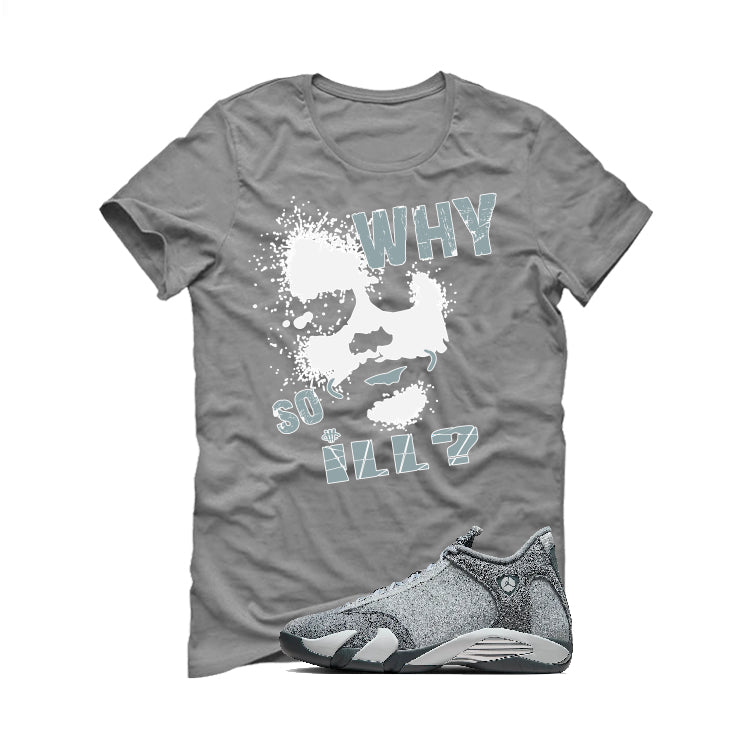 Air Jordan 14 “Flint Grey” | illcurrency Grey T-Shirt (WHY SO ILL)