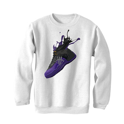 Air Jordan 12 “Field Purple” White T-Shirt (SPLASH 12)
