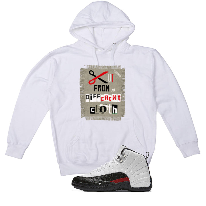 Air Jordan 12 “Red Taxi” | illcurrency White T-Shirt (Cut from a different cloth)