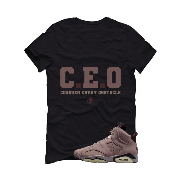 A Ma Maniere x Air Jordan 6 Built for This Matching T-Shirt, Sweatshirts & Hoodies Black T-Shirt (Ceo)| illcurrency
