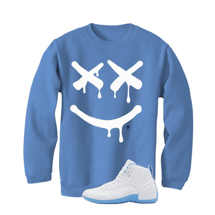 Air Jordan 12 Melo Carolina Blue T-Shirt (Happy Drip)| illcurrency