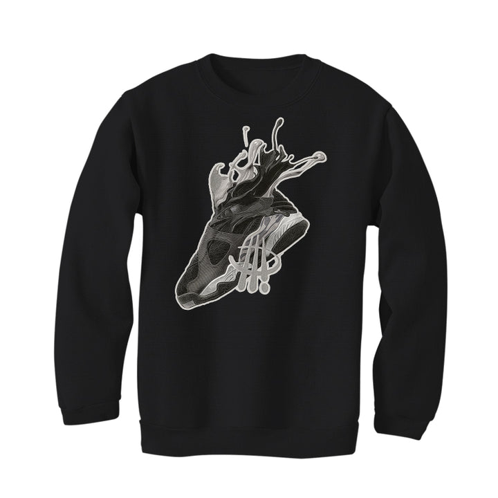 Air Jordan 8 Winter “Gunsmoke” | illcurrency Black T-Shirt (SPLASH 8)