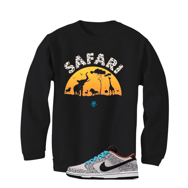 Nike SB Dunk Low Safari Olympics Black T-Shirt (Safari)| illcurrency