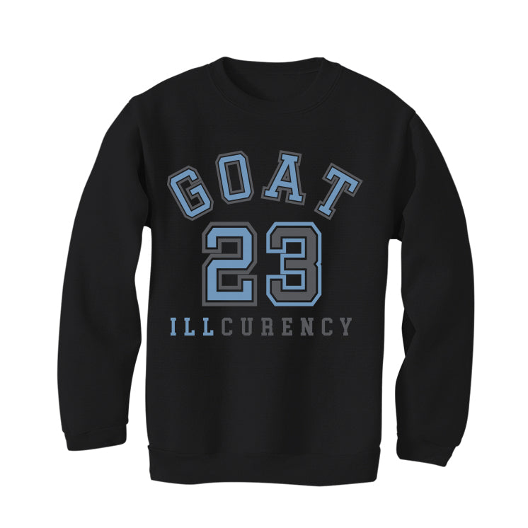 Air Jordan 7 “Chambray” | illcurrency Black T-Shirt (GOAT 23)