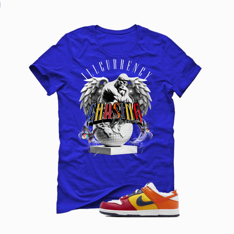 Nike Dunk Low CO.JP What The Royal Blue T-Shirt (Chasing Dreams)| illcurrency