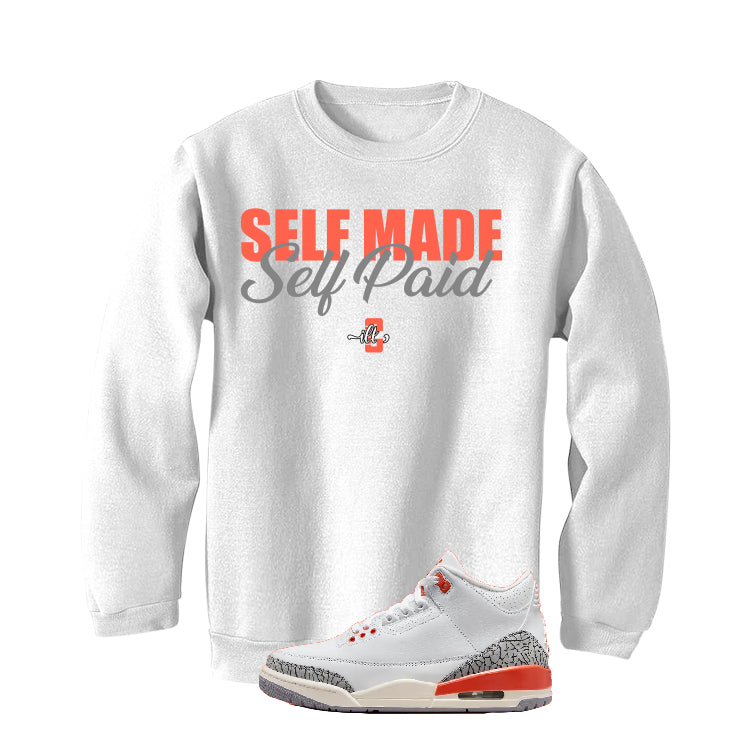 Air Jordan 3 WMNS “Georgia Peach” | illcurrency White T-Shirt (Self Made Self Paid)