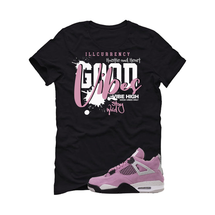 Air Jordan 4 WMNS Orchid Black T-Shirt (Vibes)| illcurrency