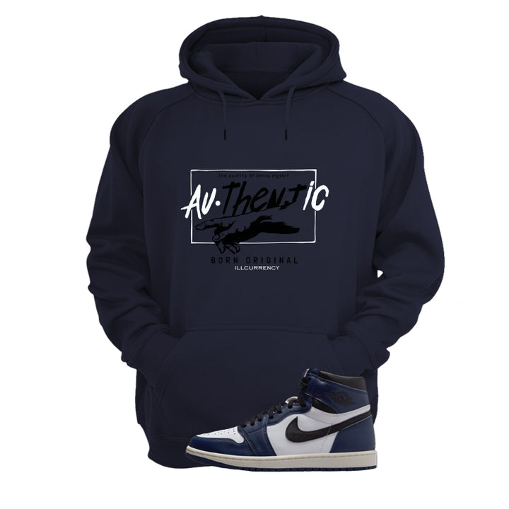 Air Jordan 1 High OG Midnight Navy Navy Blue T-Shirt (Authentic)| illcurrency