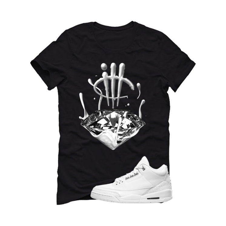 Air Jordan 3 Pure Money Black T-Shirt (Drip)| illcurrency