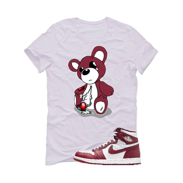 Air Jordan 1 High OG “Team Red” | illcurrency White T-Shirt (Big Teddy)