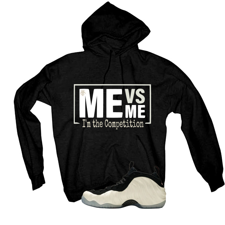 Nike Foamposite Pro Pearl Matching T-Shirt, Sweatshirts & Hoodies Black T-Shirt (Me vs Me)| illcurrency