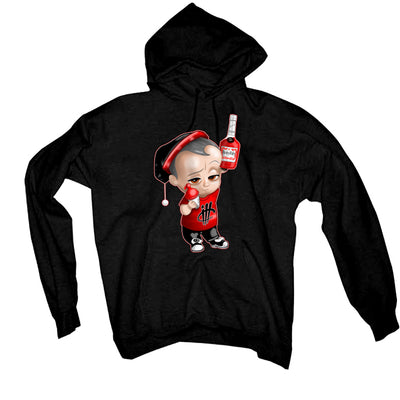 AIR JORDAN 4 “BRED REIMAGINED” 2024 | ILLCURRENCY Black T-Shirt (Henny Baby)