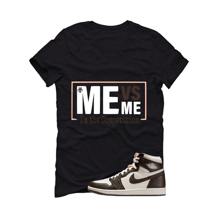 Air Jordan 1 High OG Baroque Brown Black T-Shirt (Me Vs Me)| illcurrency