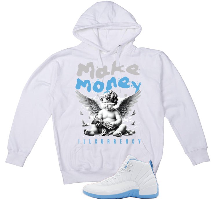 Air Jordan 12 Melo White T-Shirt (Make Money)| illcurrency