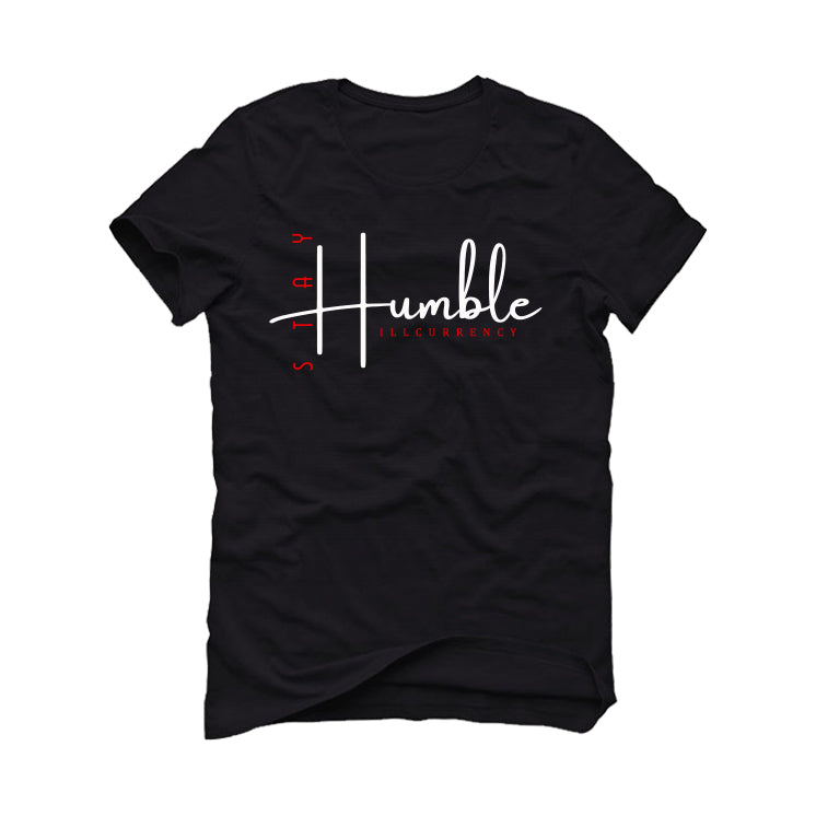 Air Jordan 8 “Playoffs” Black T-Shirt (Stay Humble)