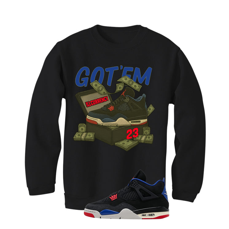 Air Jordan 4 Rare Air Black T-Shirt (Got Em)| illcurrency