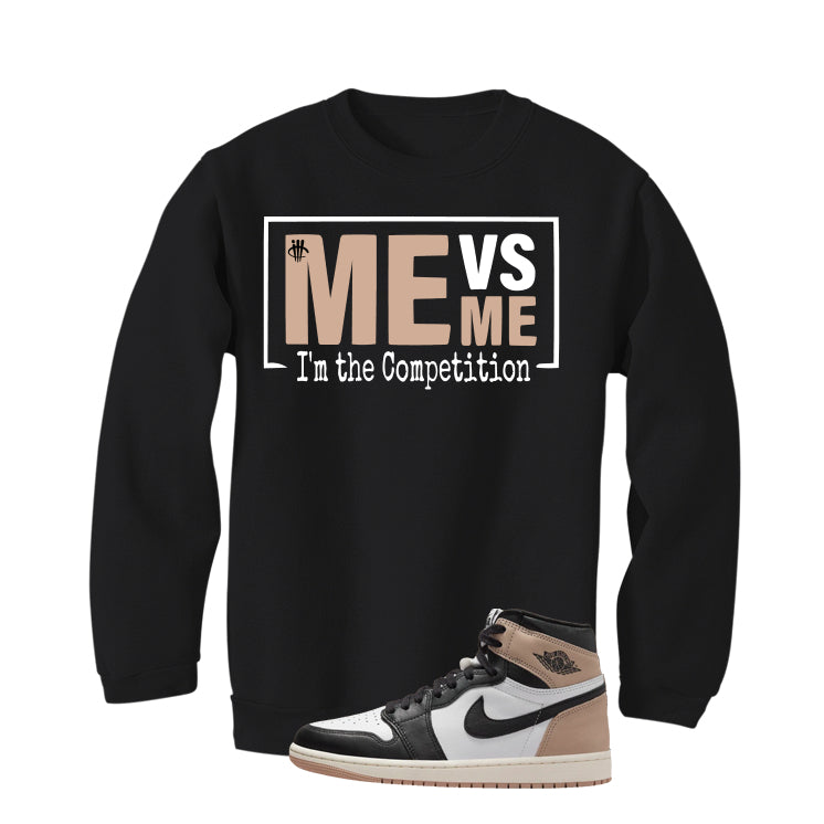 Air Jordan 1 High OG Latte Black T-Shirt (Me vs Me)| illcurrency