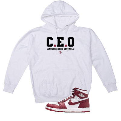 Air Jordan 1 High OG “Team Red” | illcurrency White T-Shirt (CEO)