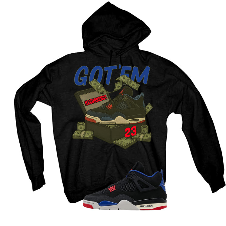 Air Jordan 4 Rare Air Black T-Shirt (Got Em)| illcurrency