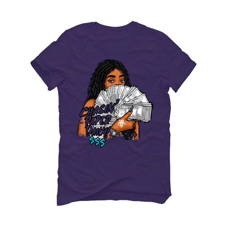 Air Jordan 6 Retro Aqua Purple T-Shirt (chasin paper)