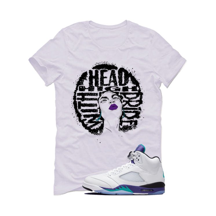 Air Jordan 5 OG Grape White T-Shirt (Head High)| illcurrency