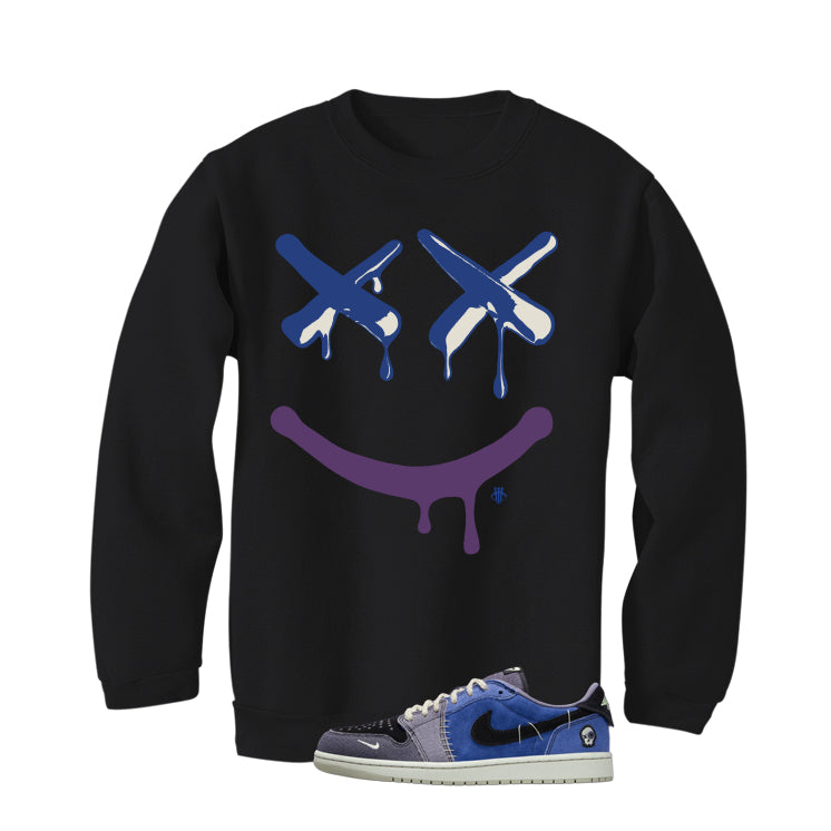 Air Jordan 1 Low OG Voodoo Alternate Matching T-Shirt, Sweatshirts & Hoodies Black T-Shirt (Happy Drip)| illcurrency