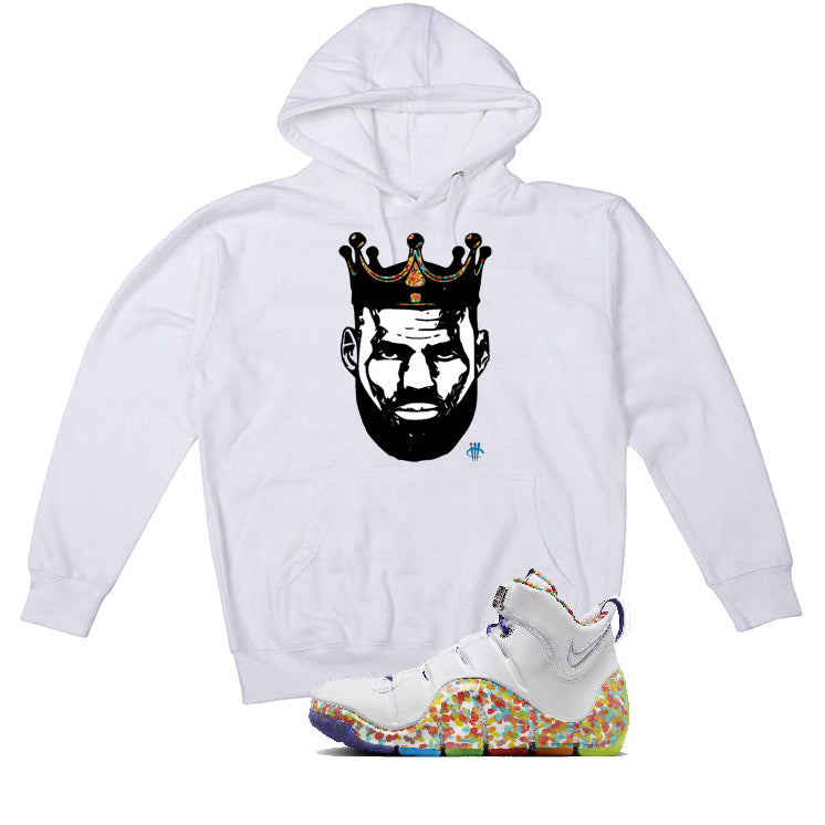 Nike LeBron 4 "Fruity Pebbles" | illcurrency White T-Shirt (King Lebron)