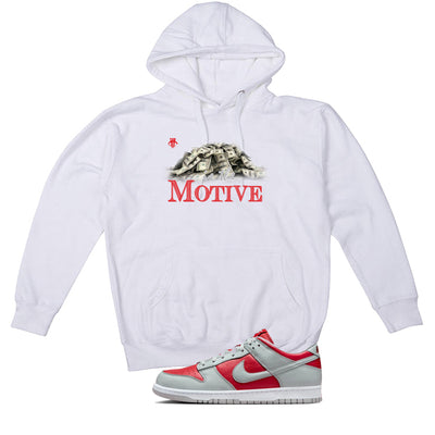 Nike Dunk Low Ultraman | illcurrency White T-Shirt (Money Is The Motive)