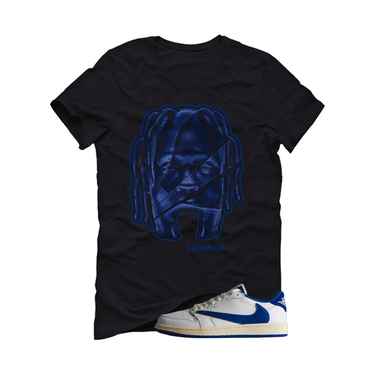 Travis Scott x Fragment x Air Jordan 1 Low OG 2025 Matching T-Shirt, Sweatshirts & Hoodies Black T-Shirt (Travis Land)| illcurrency