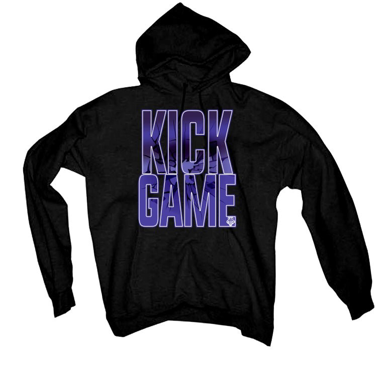 Air Jordan 12 Field Purple - Black T-Shirt (Kick Game)